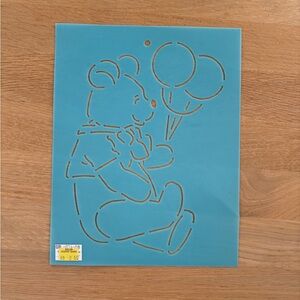 Vintage Winnie the Pooh Stencil